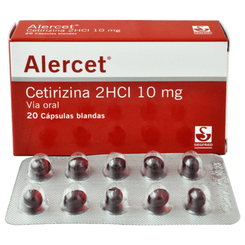 ALERCET 10MG CAP BLANDA