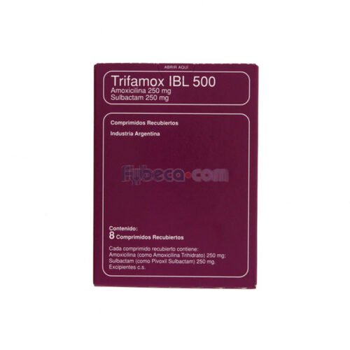 TRIFAMOX IBL 500MG COMPRIMIDOS