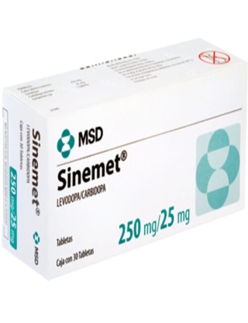 SINEMET 25 250MG TABLETA