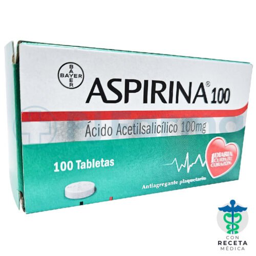ASPIRINA 100MG TABLETA