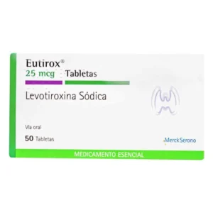EUTIROX 25MCG TABLETA