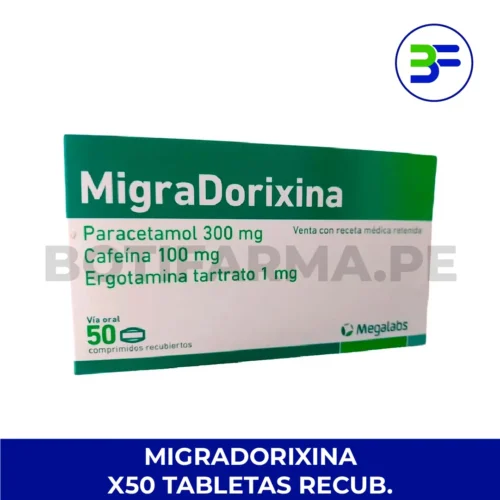 MIGRADORIXINA COMPRIMIDO