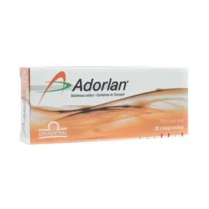 ADORLAN 25 MG 25 MG COMPRIMIDOS