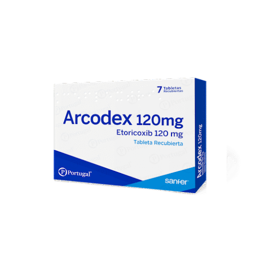 ARCODEX 120MG TAB RECUBIERTAS