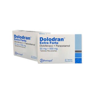 DOLODRAN EXTRA FORTE 50MG 500MG TAB RECUBIERTAS