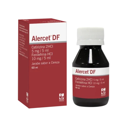 ALERCET DF 100 200 MG JARABE