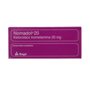 NOMADOL 20MG COMP. RECUBIERTOS
