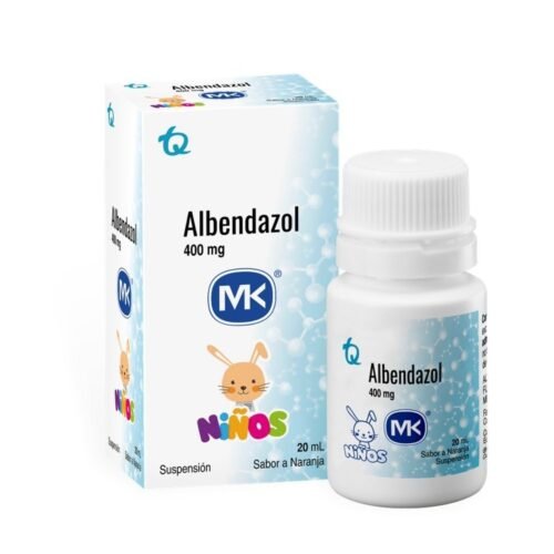ALBENDAZOL 400 MG. SUSPENSION