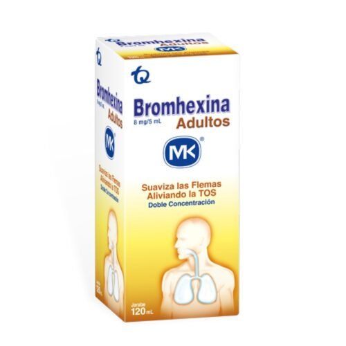 BROMHEXINA 8MG 5ML JARABE ADULTO