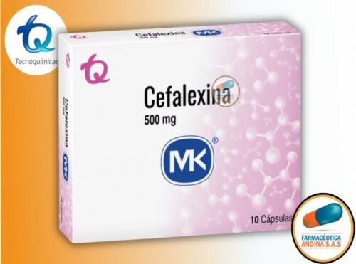 CEFALEXINA 500 MG CAPSULA