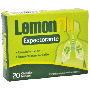 LEMONFLU EXPEC 8 MG CAPSULA