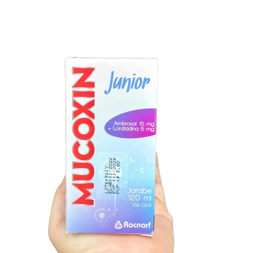 MUCOXIN JUNIOR JARABE 120ML