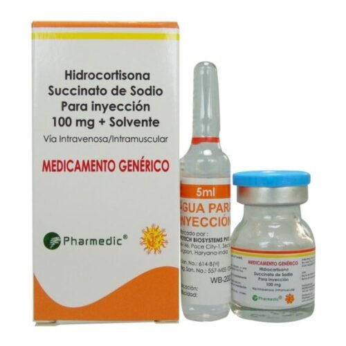 HIDROCORTISONA 100 MG/ 2 ML + DISOLVENTE