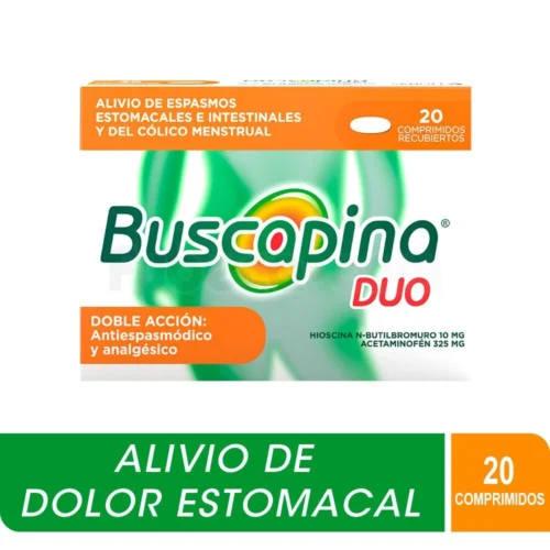 BUSCAPINA DUO 10MG/325MG COMPRIMIDOS
