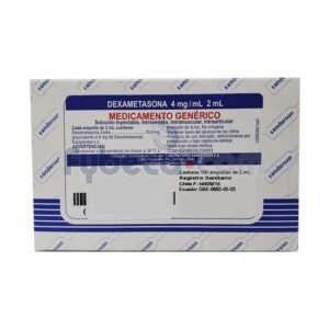 DEXAMETASONA 8 MG / 2 ML