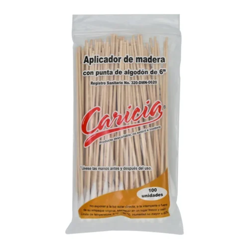 HISOPO MADERA  6" X100