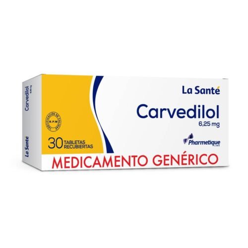 CARVEDILOL 6.25MG TABLETA