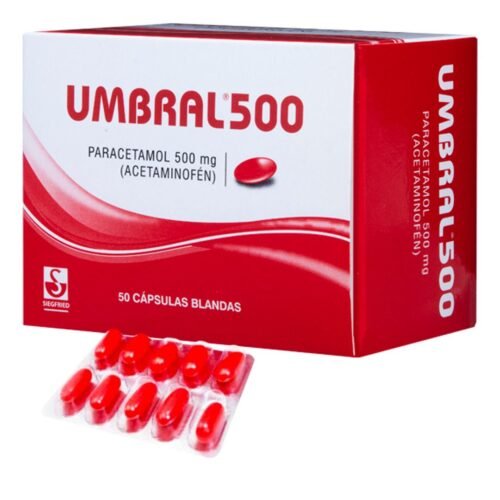 UMBRAL 500MG CAPSULAS