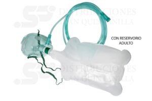 12683sssss MASCARILLA OXIGENO CON RESERVORIO ADULTO