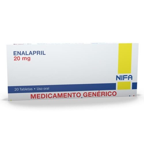 ENALAPRIL 20 MG TABLETA