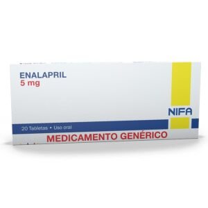 ENALAPRIL 5 MG TABLETA