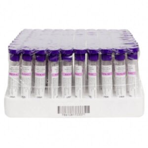 TUBO VIDRIO VACUTAINER TAPA LILA 5ML