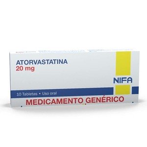 ATORVASTATINA 10 MG TABLETA
