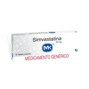 SIMVASTATINA 20MG TABLETA