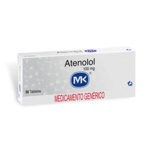 ATENOLOL 100MG TABLETA