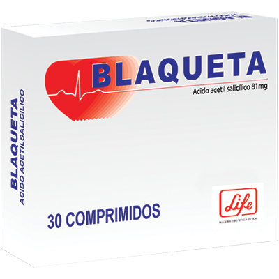 BLAQUETA 81MG TABLETA