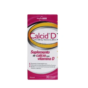 CALCID 500MG COMPRIMIDOS RECUBIERTOS
