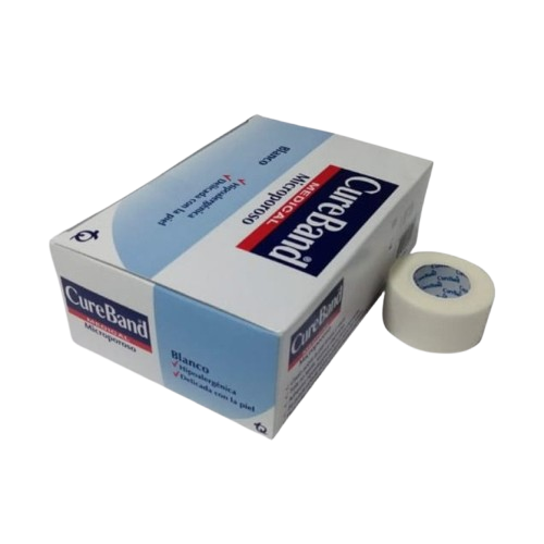 ESPARAD. MICROPORE BLANCO 1" x 1 YARDA