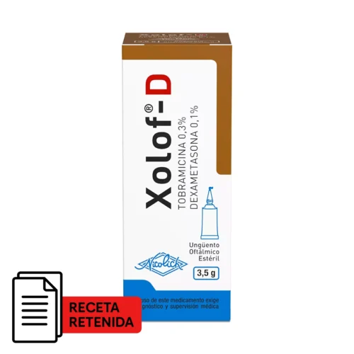 XOLOF D UNGUENTO OFTALMICO