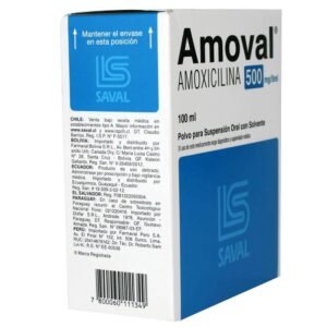 AMOVAL 500MG JARABE