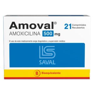 AMOVAL 500 MG TABLETA