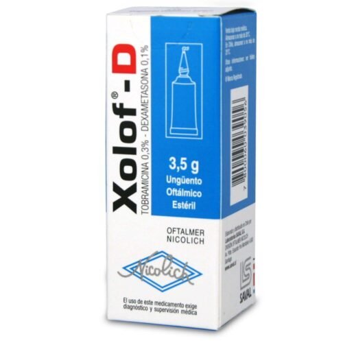 XOLOF 0.3% UNGUENTO OFTALMICO