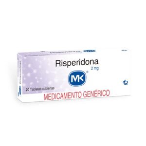 RISPERIDONA 2MG TABLETA