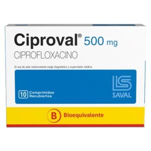 CIPROVAL 500 MG TABLETA