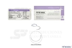 ACIDO POLIGLICOLICO No 0 - 1 - 2/0 - 3/0 - 5/0 UNIGLYDE FAST