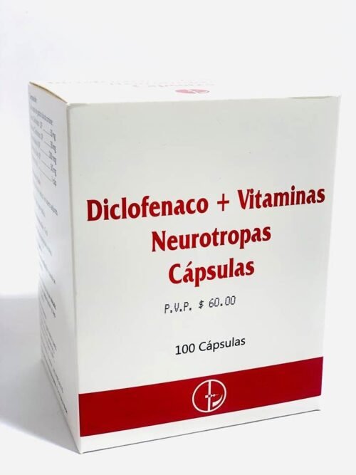 DICLOFENACO + NEUROTROPAS CAPSULA