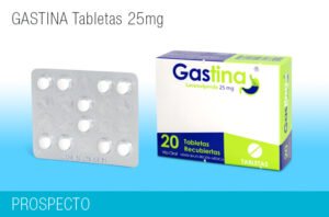 GASTINA 25MG TABLETA
