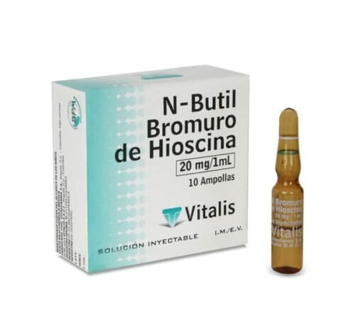 HIOSCINA N BUTILBROMURO 20MG/ML