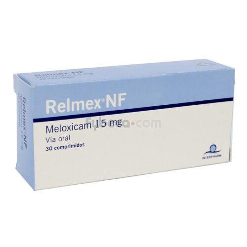 RELMEX NF 15 MG COMPRIMIDOS