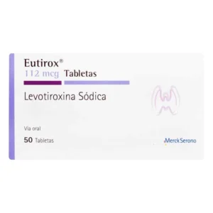 EUTIROX 112 MCG TABLETA
