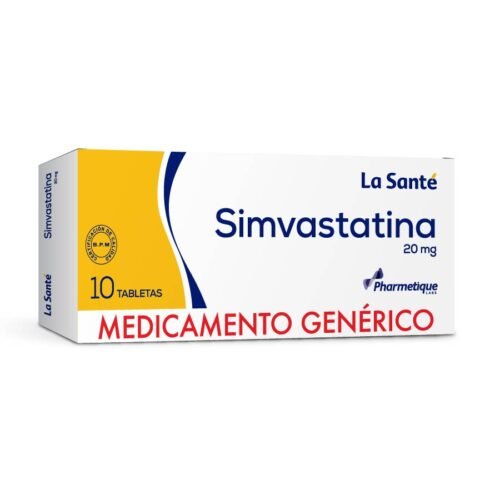 SIMVASTATINA 20MG TABLETA