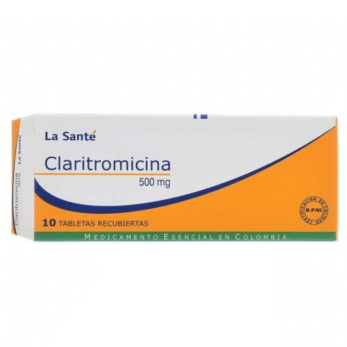 CLARITROMICINA 500MG TABLETA