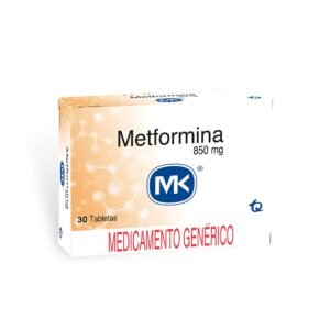 METFORMINA 850MG TABLETA