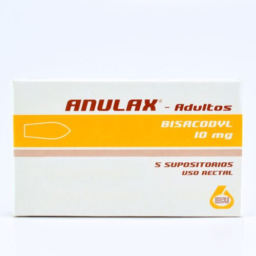 ANULAX 10MG SUPOSITORIO ADULTO