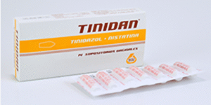 TINIDAN 150MG SUPOSITORIO VAGINAL