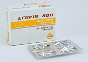 ECUVIR 800MG TABLETA